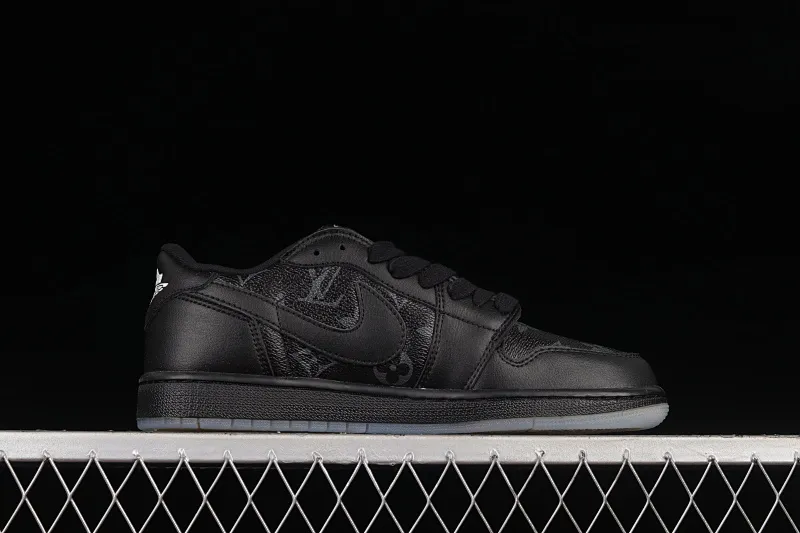 All categories Air Jordan Jordan series basketball shoes Air Jordan 1 Low Donkey brand x Air Jordan 1 AJ1 Joe 1 customized version low-top retro cultural basketball shoes CQ4277-003